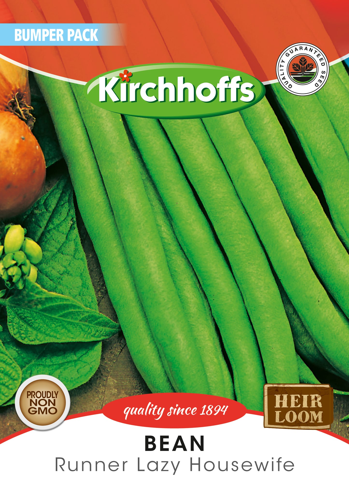 Beans Climbing Runner Lazy Housewife Seeds Bumper Pack