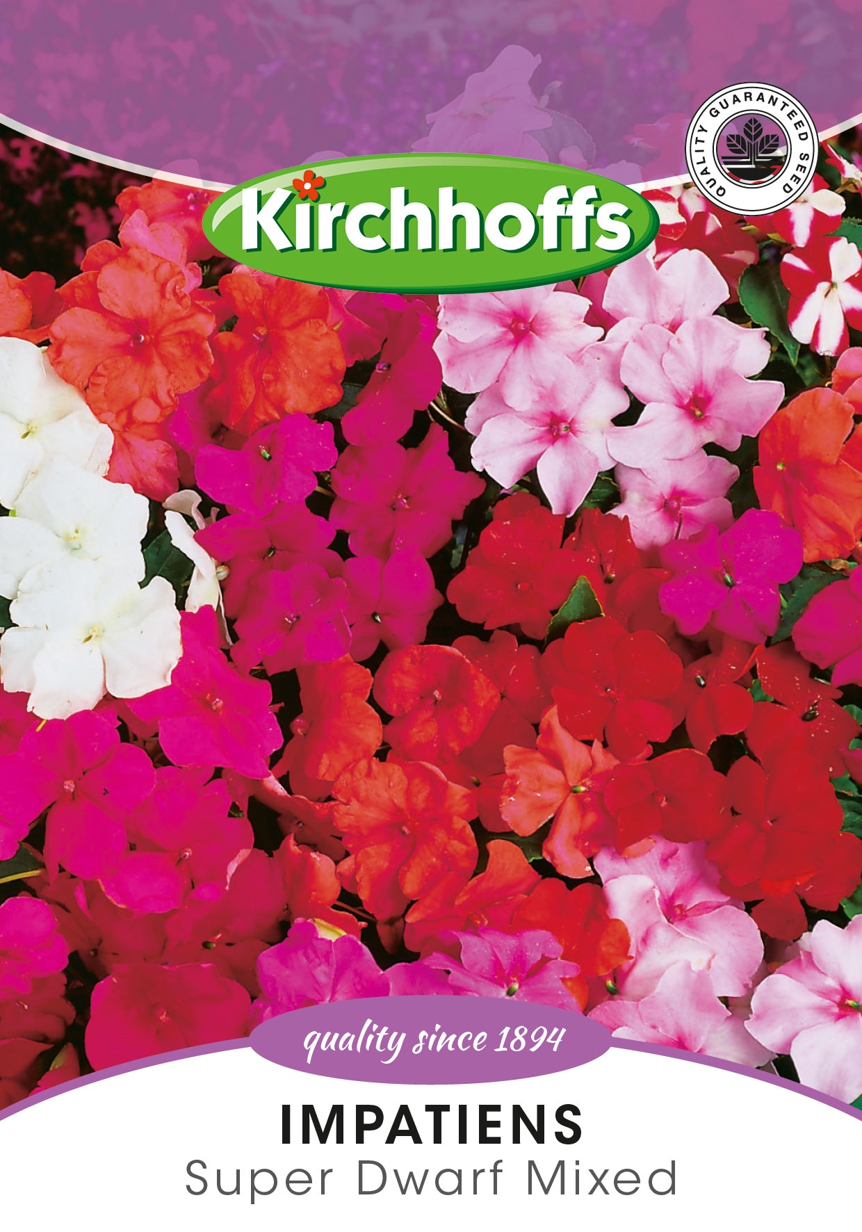 Impatiens Super Dwarf Mix Seeds