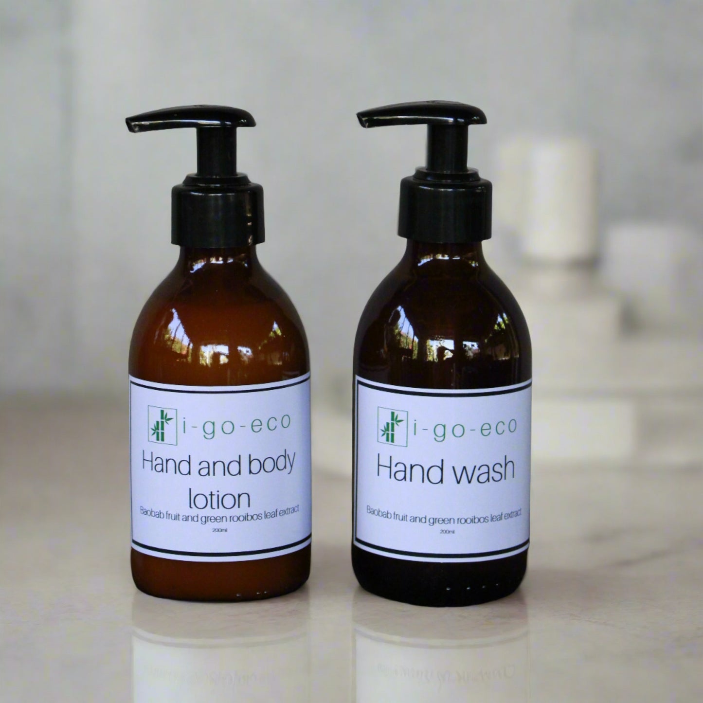 Boabab fruit and green Rooibos extract Body product Combo