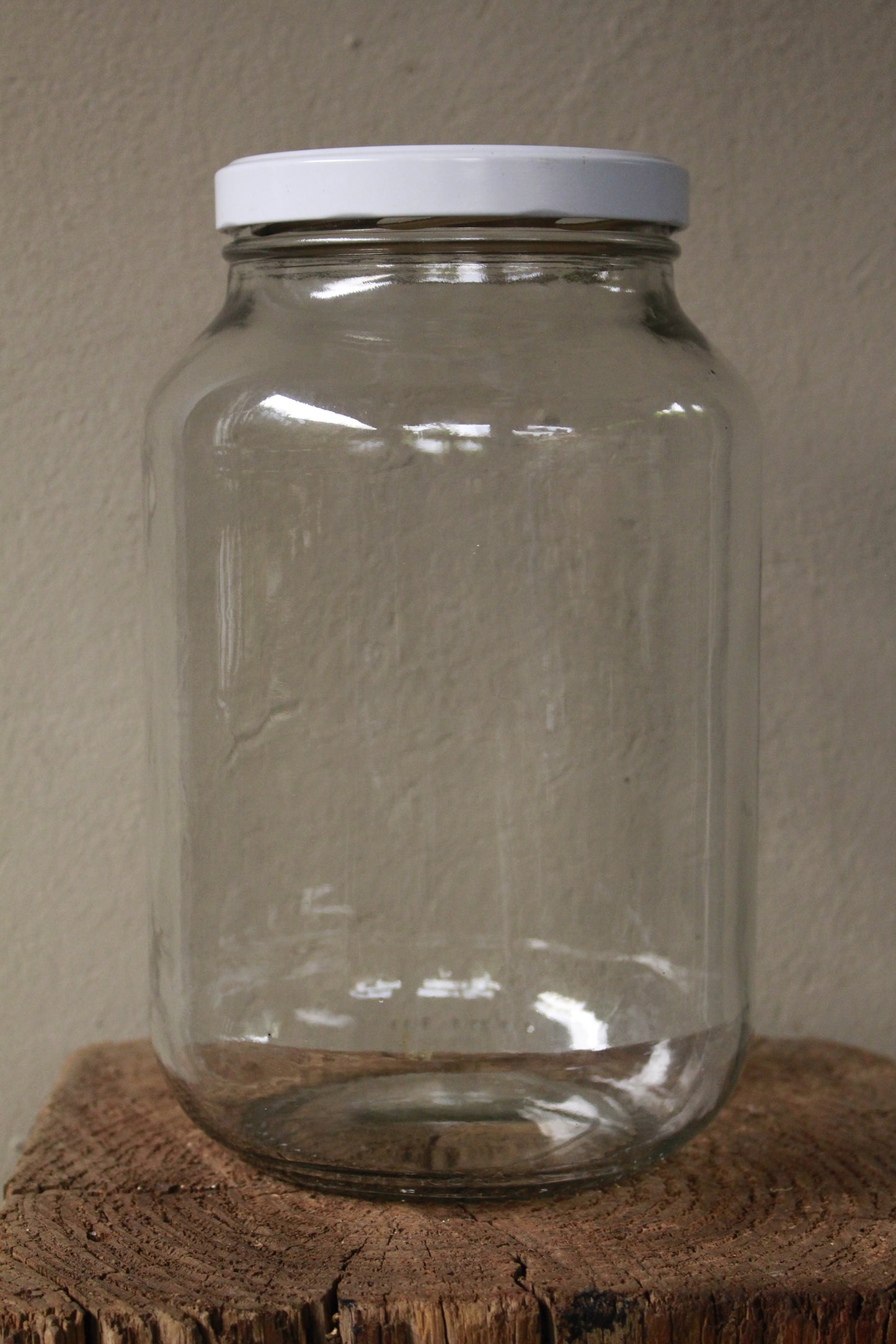 Glass storage 3L jar with lid