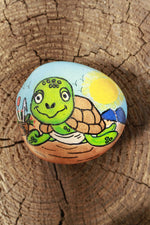 Load image into Gallery viewer, Tortiose Painted Rock
