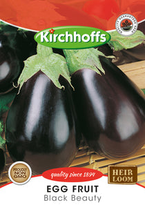 Egg Fruit Black Beauty Seeds