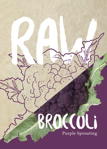 RAW Broccoli Purple Sprouting