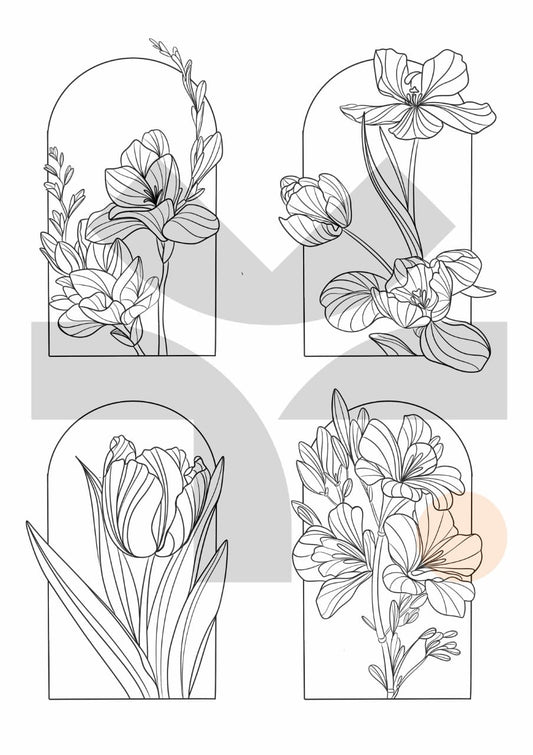 Plant Flash Tattoo