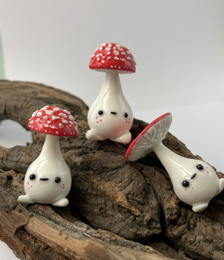 Mushroom Ornament - Agaric