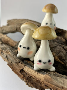 Mushroom Ornament - Brown