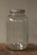 Load image into Gallery viewer, Glass storage 2L jar with lid
